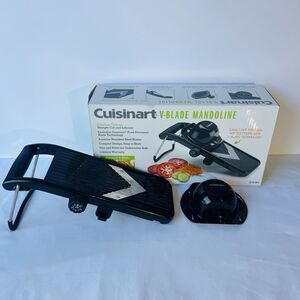Cuisinart V-Blade Mandoline Straight Julienne CTG-00-VMAN Black Slicer Adjusts